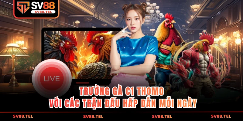 Trường gà c1 thomo với các trận đấu hấp dẫn mỗi ngày